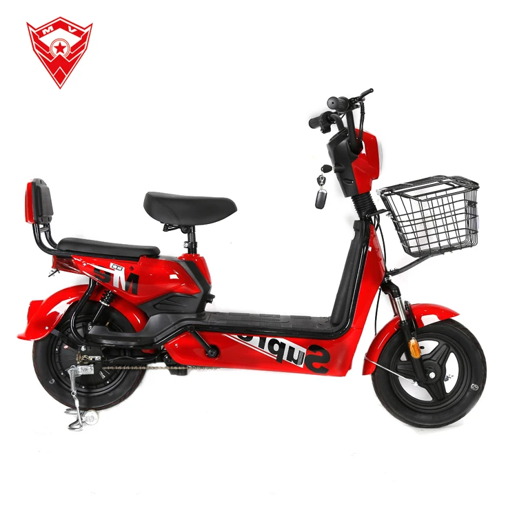 MacEV 2024 Powerful Removable 350w 48v Lithium Battery Adult Electric Scooter