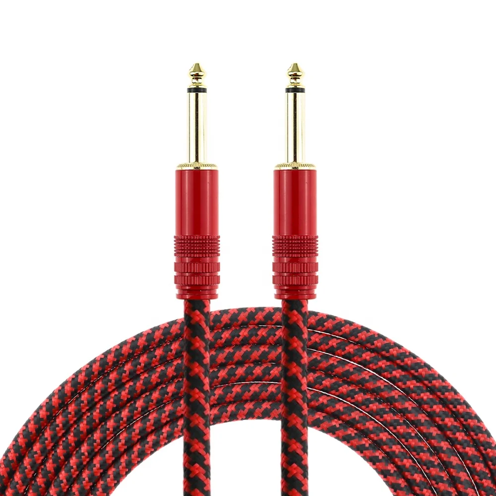 music instrument 10ft 15ft 20ft  3m 6m  drum electric bulk  guitar cables