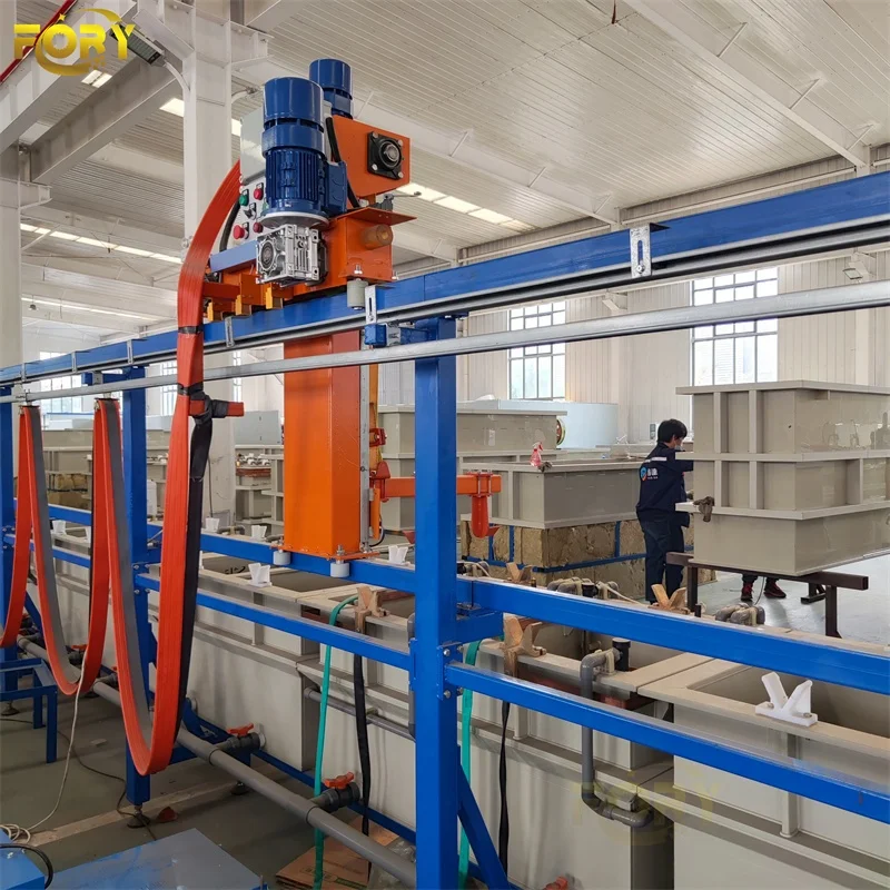 Linyi Fory bath for nickel plating  barrel type zinc plating  electro galvanizing electroplating machine