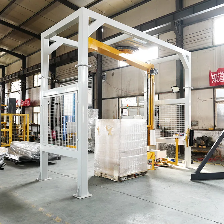 Automatic Rotary rotating arm pallet Stretch Wrappers