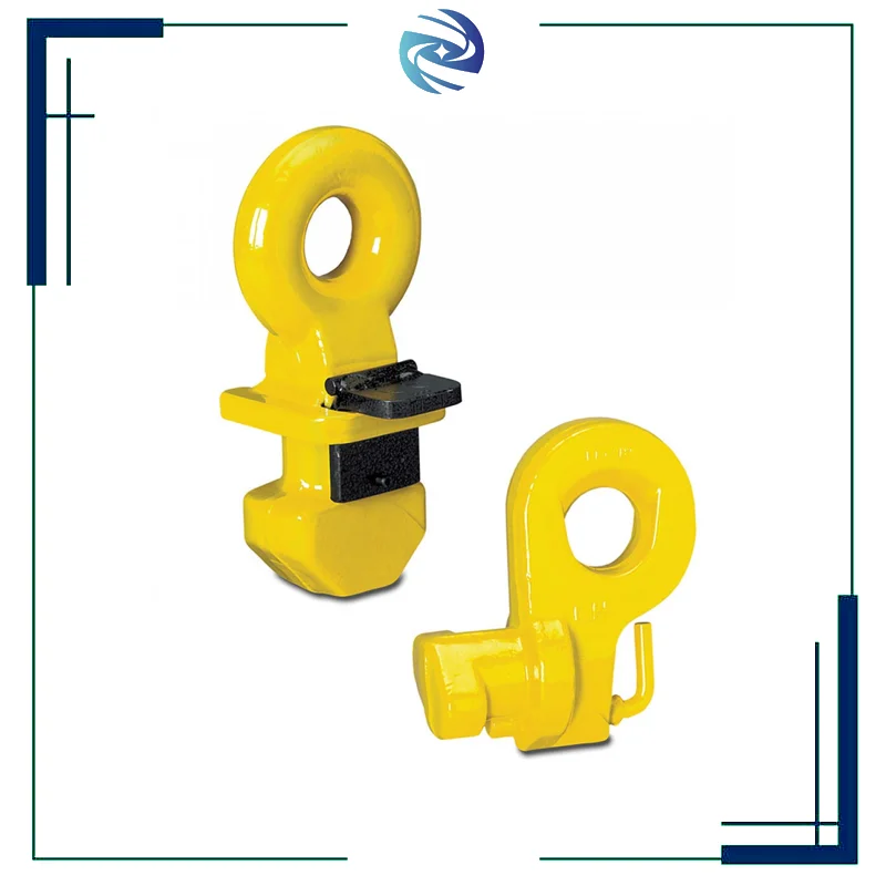 56T Mounted Vertically Whole Set Container Hook Lift Angle Ring Load Limit 10T Top Lifting Container Lifting Lugs