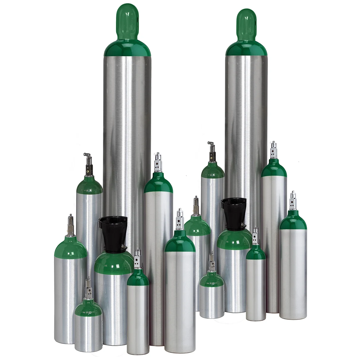 Газовые баллоны 2216psi кислородный алюминий DOT3AL 25LB M90 15 2l алюминиевые газовые высокого давления для продажи