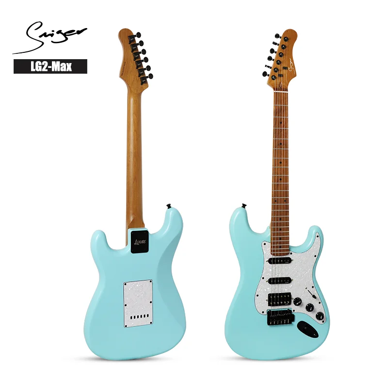 Factory wholesale Alnico SSH Pickup custom Full Size Electric St Guitars Professional Smiger Electric Guitar