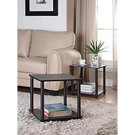 Set of 2 wood Becket Nesting coffee table