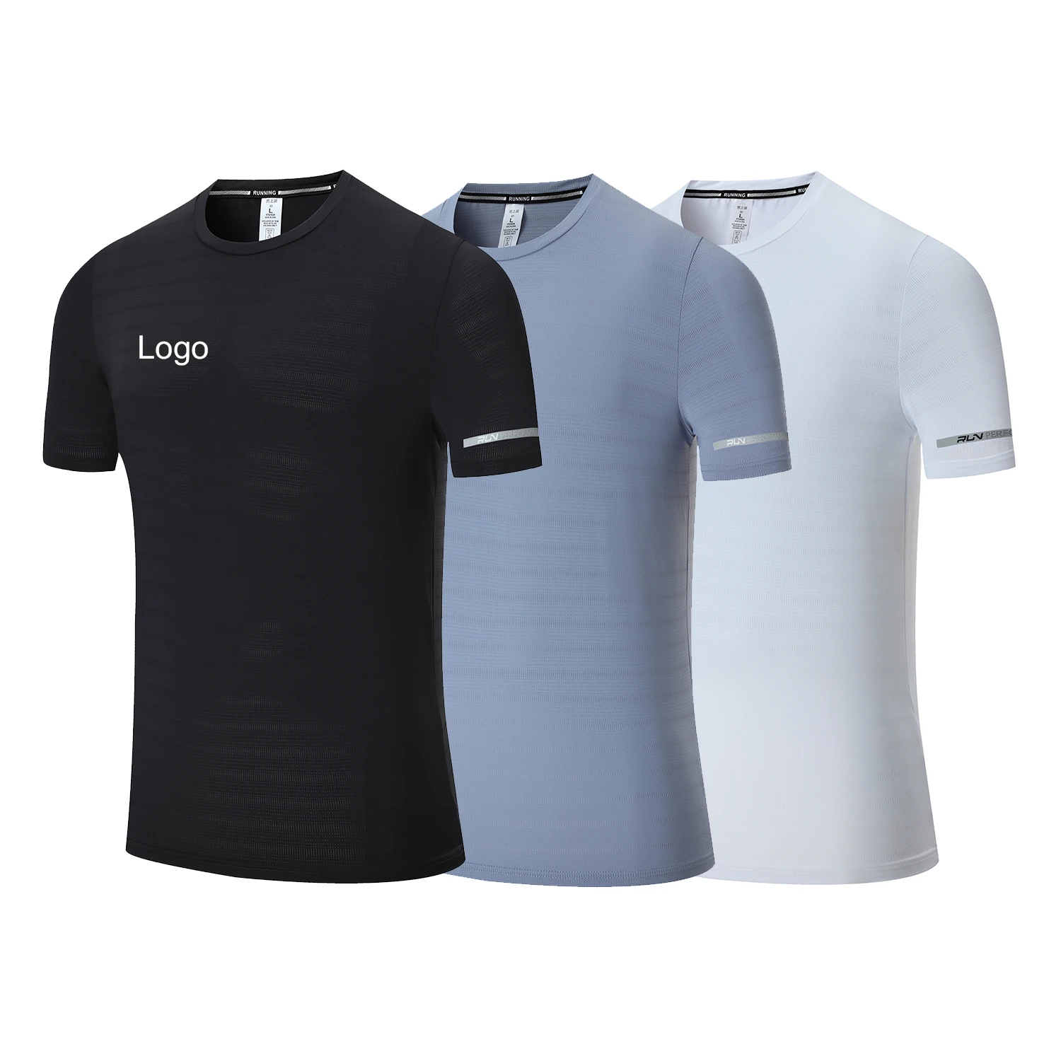 Quick Dry Men Running T Shirts Training Jersey Active Short Sleeves Breathable  Sportswear Gym T Shirt for Men