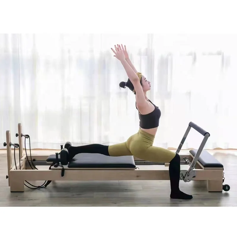 Высокое качество пилатес студия реформатор белый клена реформатор пилатес оборудование для продажи тренажерный зал пилатес реформатор SRP01-1