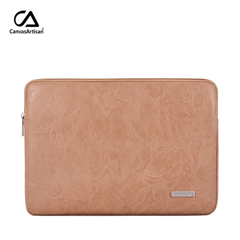 In Stock PU Slim Waterproof Notebook Bag Laptop Sleeve For Microsoft