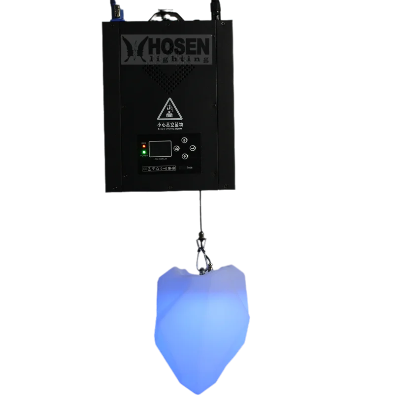led lifting ball Kinetic diamonds Kinetic Light Up Down Dmx Rgb Led DMX winch kinetic Lifting Ball System