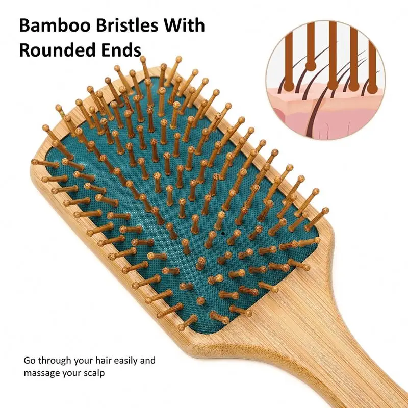In Fcs Hairbrush Eco Oem Rainbow Massage Large Brushes Grass Curved Masage Set 24 Ningbo Massag Custom Bamboo Wooden Hair Brush