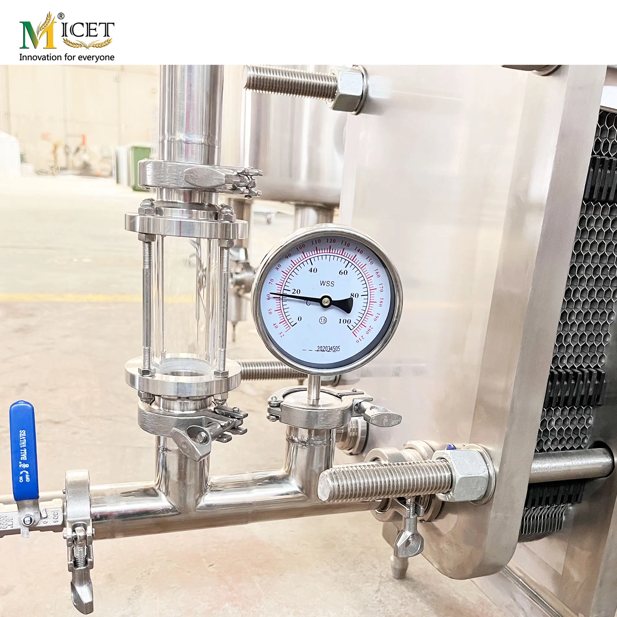 stainless steel two vessel brewhouse mash tank 200l beer crafting equipment