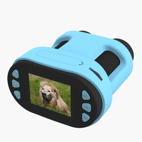 Binocular Head Microscope Electric Microscope All In One Microscope & Telescope Screen Take Photo Video Solution 1920*1080P