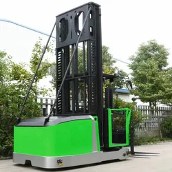 Electric very narrow aisle VNA forklift man up turret forklift with capacity 1.5t lift height15 m