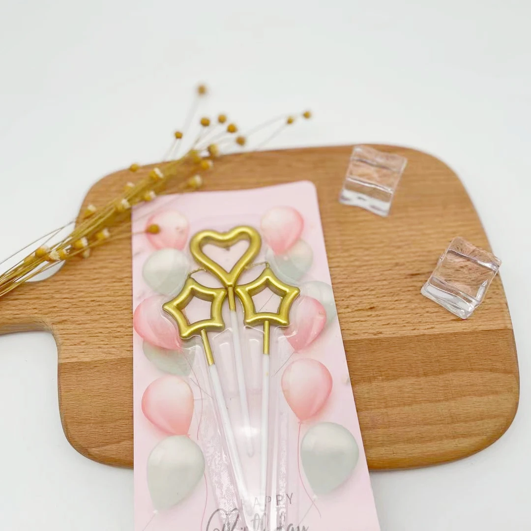 For Wedding Party  Multi-color Birthday gold plating Candle witchcraft