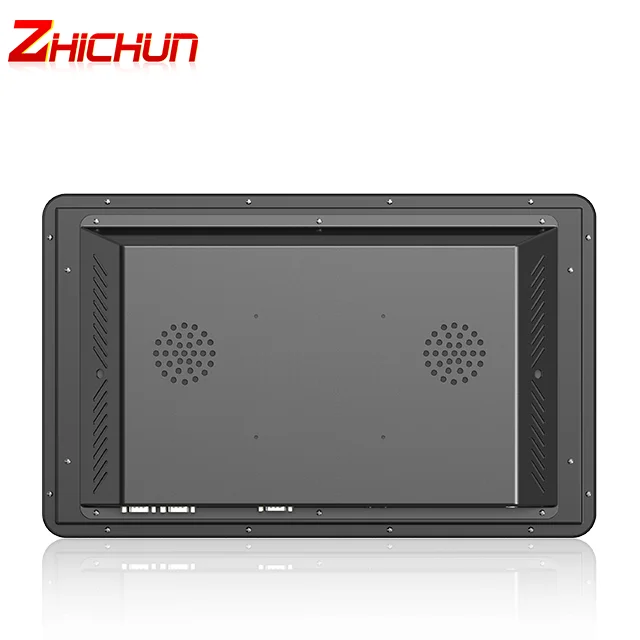 Manufacturer directly supply 23.6 inches 1920*1080 FHD  LCD IP65  PCAP touch screen industrial Display