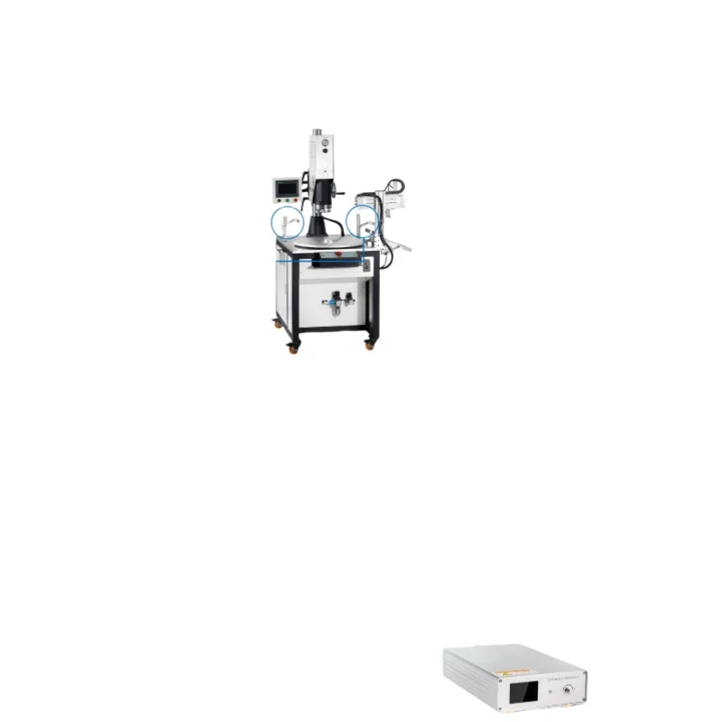 6-Station/8-Station Ultrasonic Welding Machine With Film Rolling Machine, Automatic Welding And Automatic Unloading.