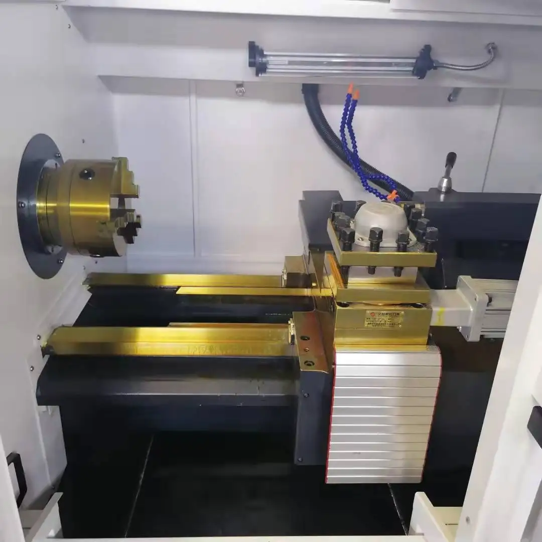 Cnc metal lathe machine CK6140 small metal CNC lathe machine