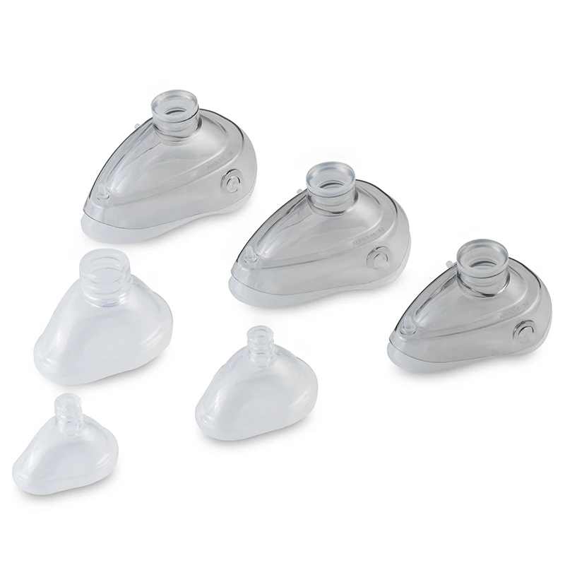 Whole Silicone Anesthesia Mask Medical Grade Latex Free Face Mask