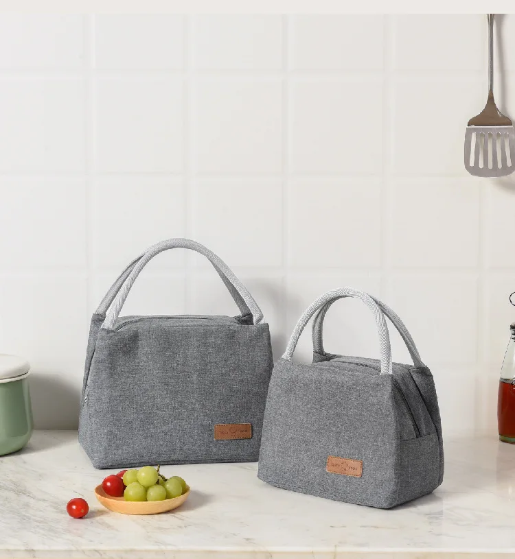 Multifunction Cooler Bag Multicolor Waterproof Women Hand Pack Thermal Breakfast Box Portable Picnic Lunch Bag