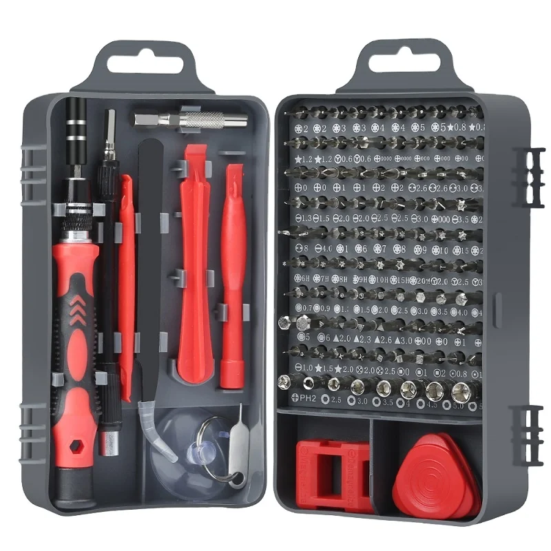 122 in a Screwdriver Tool Set Multi Function Kit Bit For Cell Phone Camera Laptop
