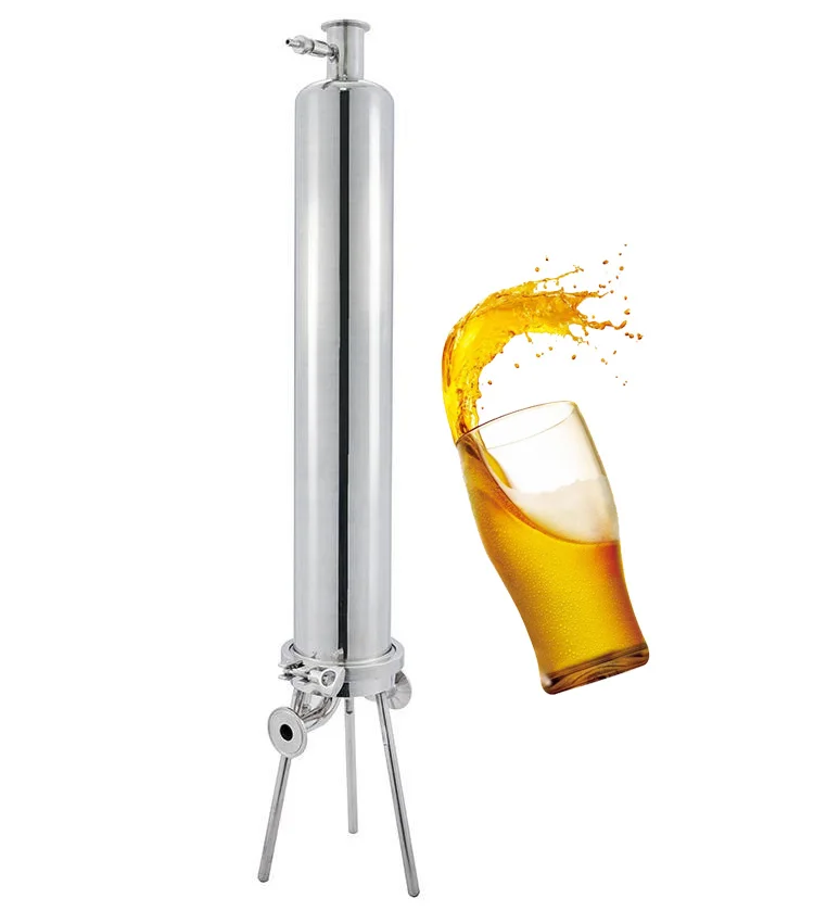 Sanitory Grade 20 inches 304 Stainless Steel Liquid Filter Housing for Beer Filter