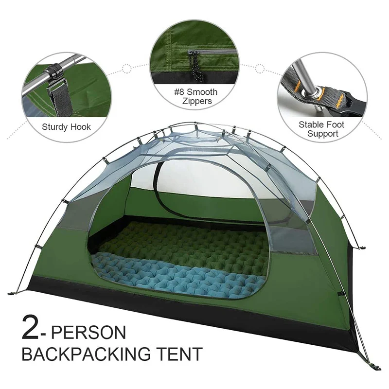 2024 Everich Custom Label 4 Season Camping Tent with Bed for Wholesale Outdoor Automatic Frame Manufacturer