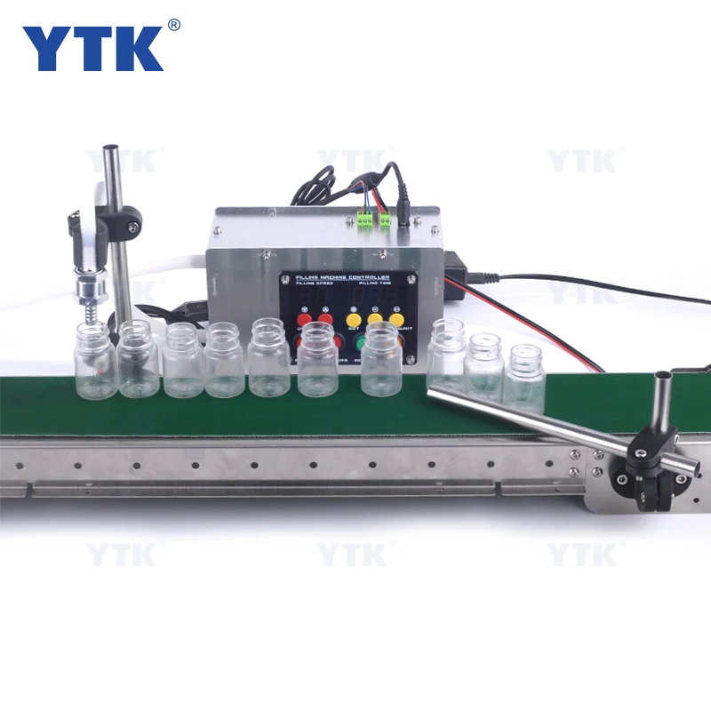 YTK-LJZ-S3000CW Desktop Automatic Liquid Filling Machine with Conveyor Belt For Bottle Water