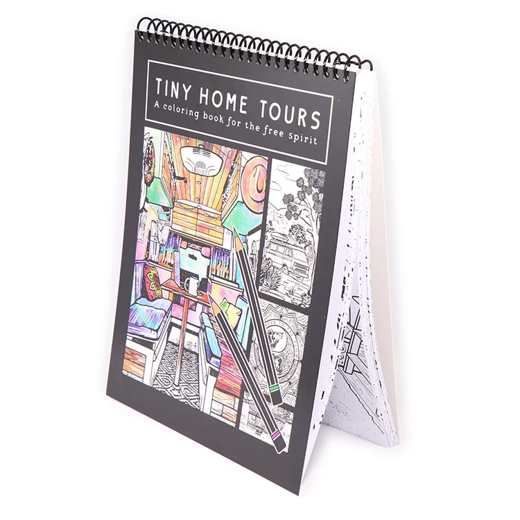 Custom Adult Softcover Coloring Book Printing Design Your Own Book for Adults