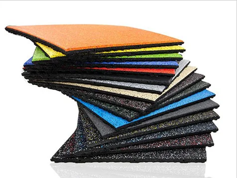 
Product name Gym Rubber Floor Mat, Material recycled tire rubber+EPDM crumbs rubber tiles 