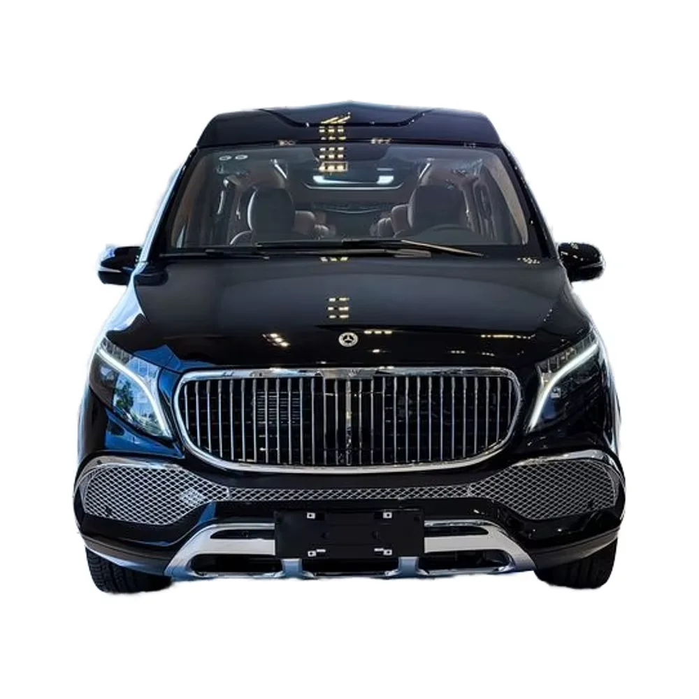Luxury Mercedes-Benz Electric Business Van Customizable Rear Leather Seats Turbo Engine Automatic Gearbox R18 Tire Size RWD