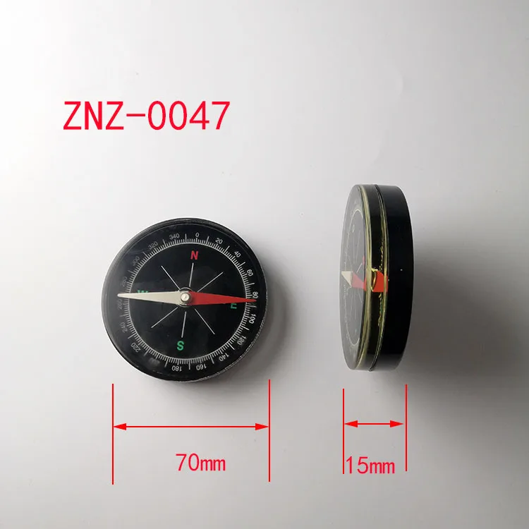 70mm compass Plastic gift compass with liquid for outdoor