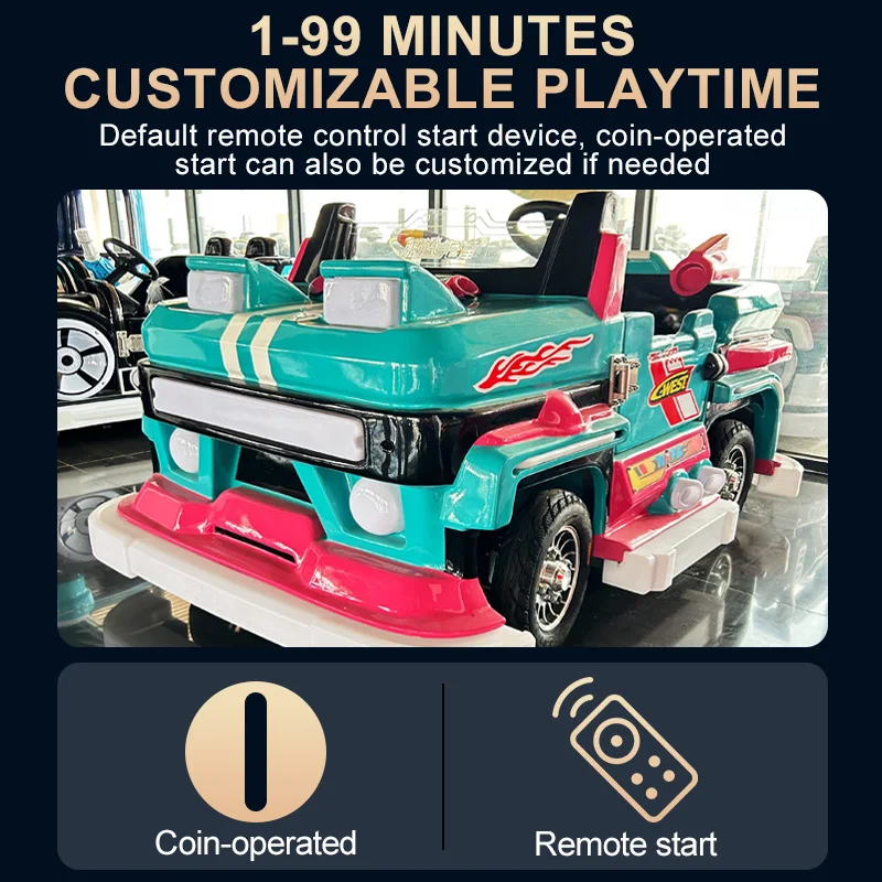 Top Amusement Manufacturer Battery Operated Adult Bumper Cars For Kids Outdoor And Indoor Bumper Car Supplier