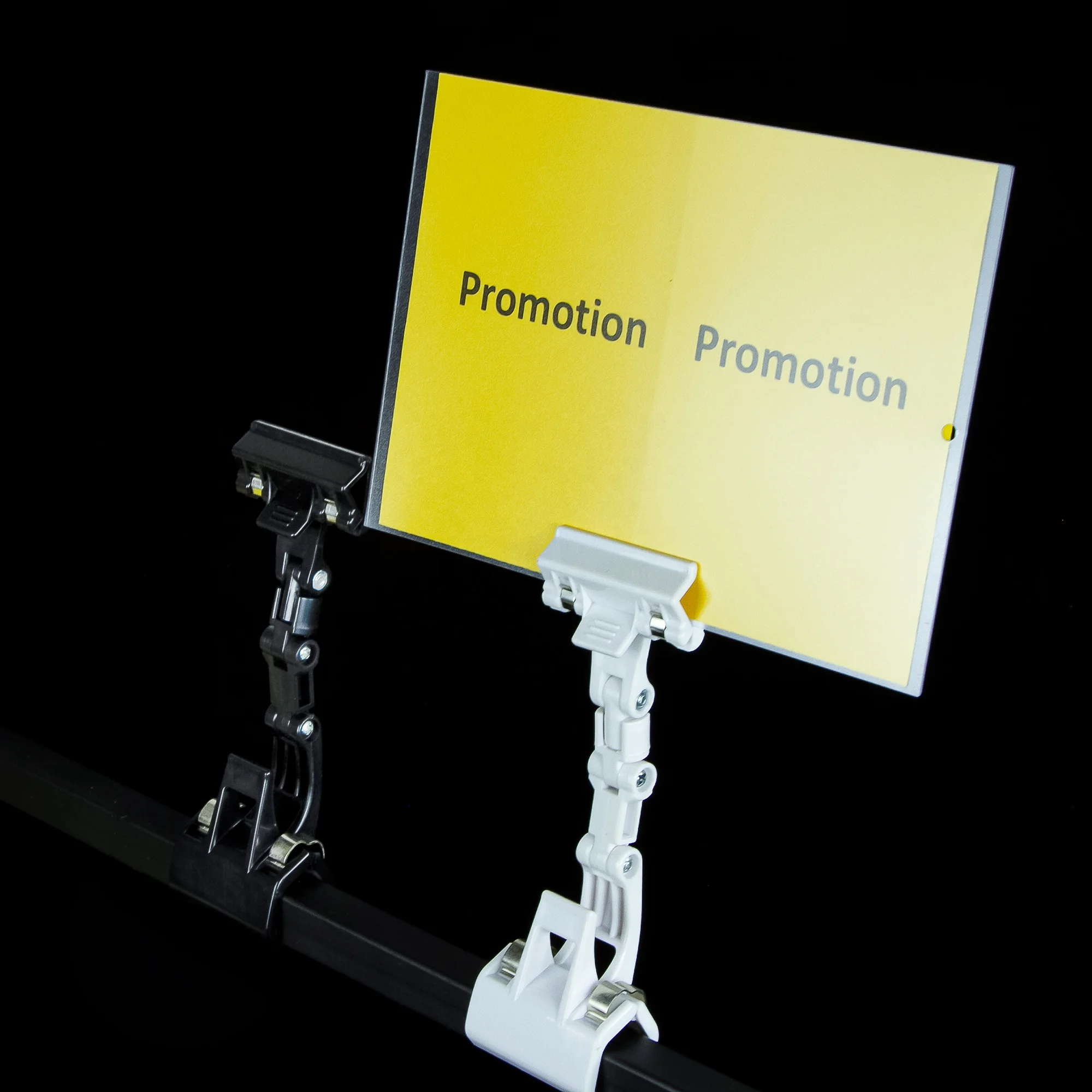 A4 POP porta precios Advertising Poster Stand Price Tag Display Frame Holder for Supermarket