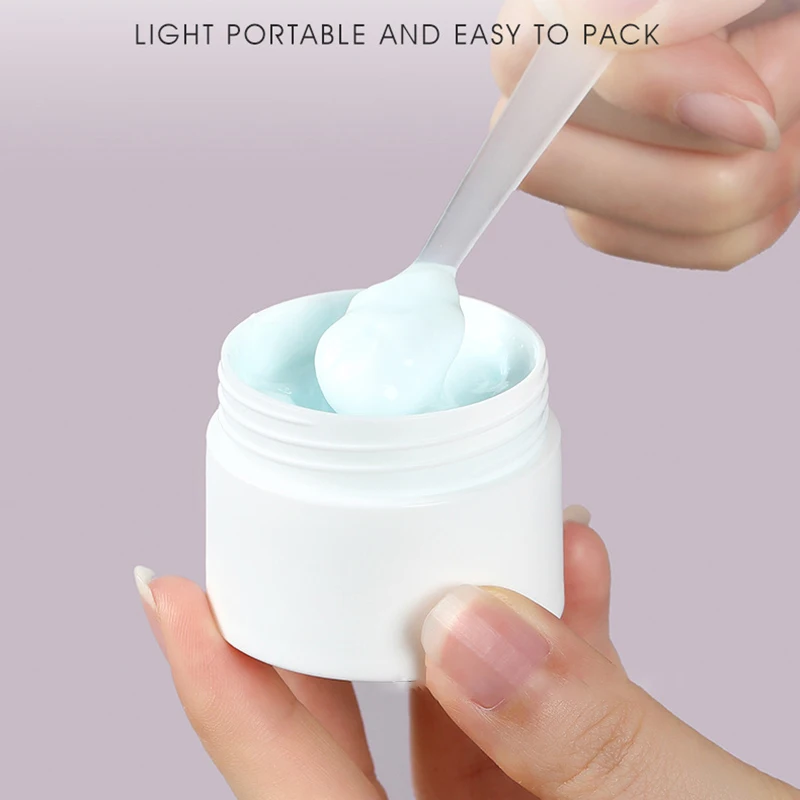 5g 10g 15g 20g 30g 50g Eco Round White Cosmetic Packaging Plastic PP Matte Finish Jar