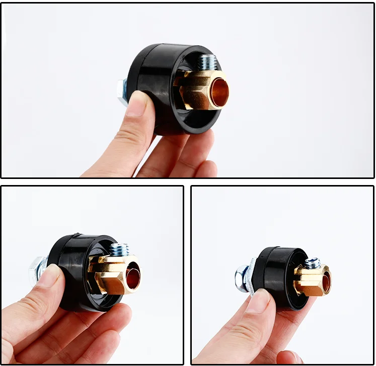 High quality Welded cable connector fast plug and socket DJK 10-25 25-50 Welding machine fittings
