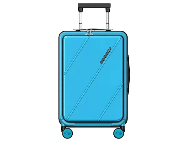 MGOB Style Suitcase Style Suitcase  Hard Shell   USB Port Multifunctional PC Luggage Front Opening Trolley Luggage