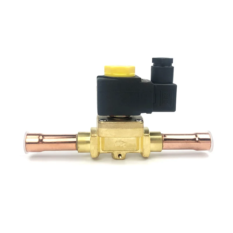 Factory Direct Supply 1028-2 1/4' Welded Freon Air Conditioning Solenoid Valve Electromagnetic Valve