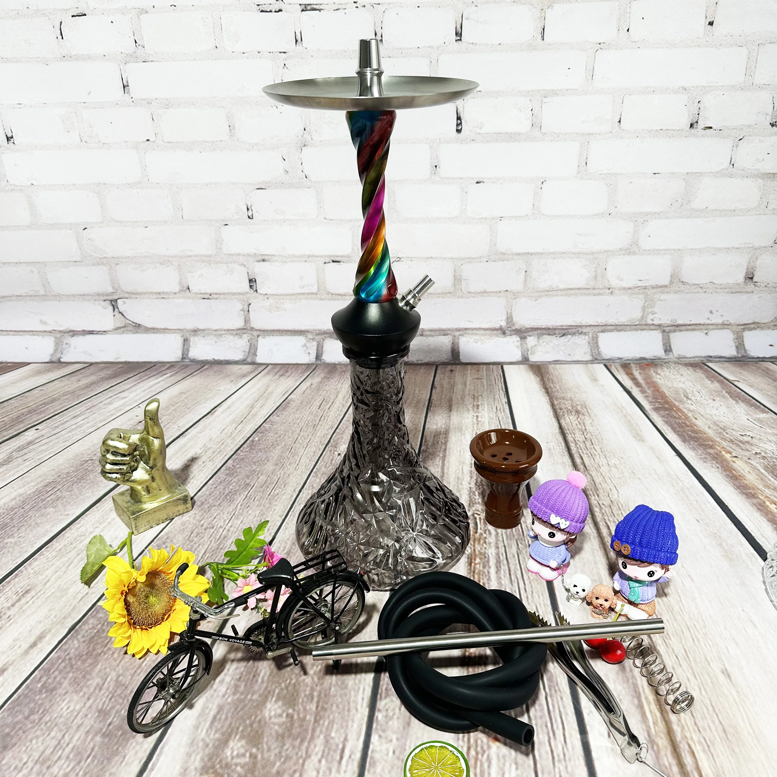 Factory Direct Sales Event Discount Price Multicolored Hookah