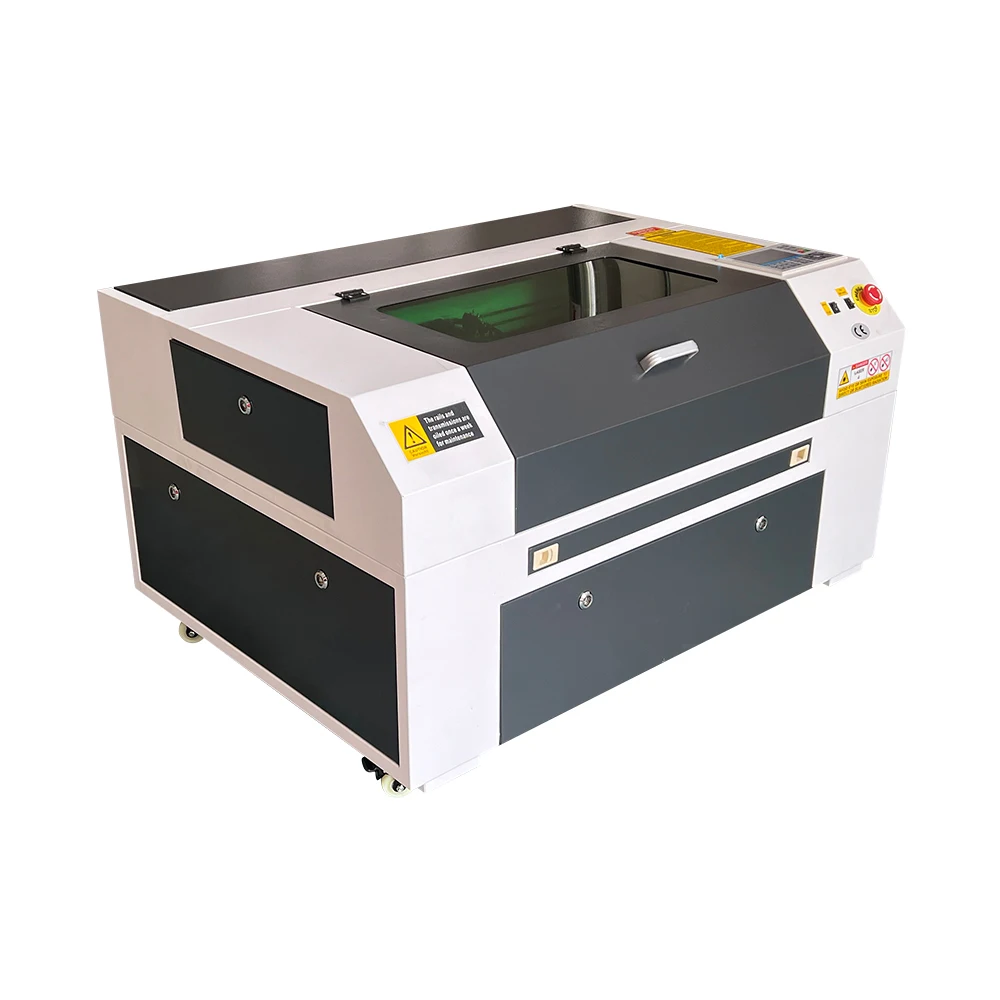 Mini Laser Engraving Machine For Crytal Glass Bottle With 80w Laser tube