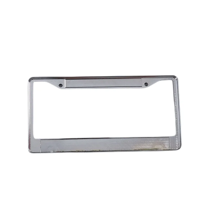 Hot Sale Custom Clear License Plate Frame Sublimation Blank