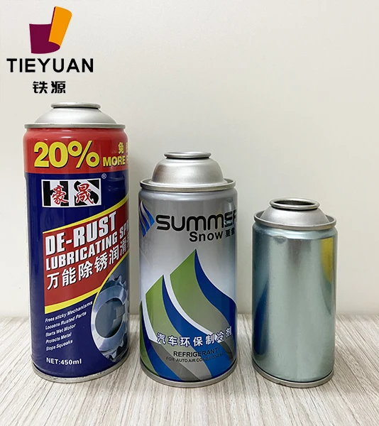 Metal Tin Aerosol Can Blank Aerosol Spray Can for sale
