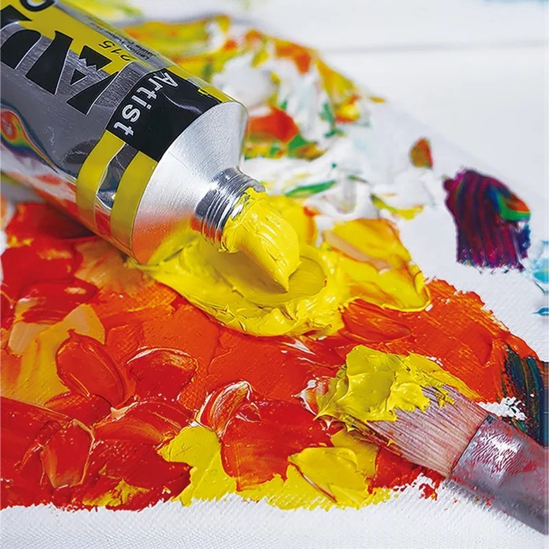 AUREUO 6 Colours 40ml Artist Grade High Quality Multi colors Painting Art Oil Paint Set