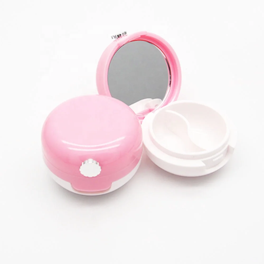 Wholesale different color 5/10g lip gloss case custom lip color lip balm container cosmetic packaging with silicon applicator