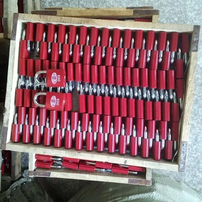 Firelock 003 padlock 003 lock lockwood padlock Australia lock Fire Hydrant red 38mm pad lock