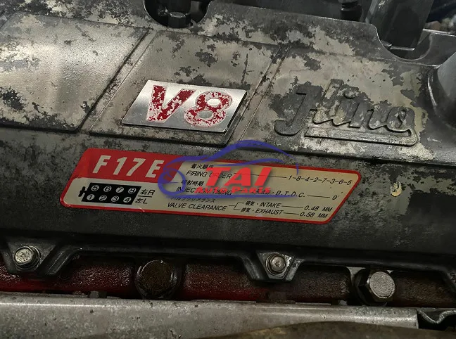 Original Japanese Best quality for F17E V8 Used Engine For Hino Truck in good price