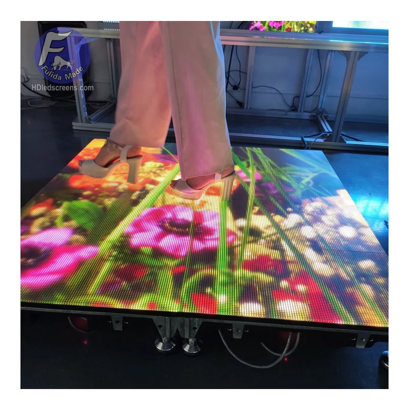 Cool effect Led Video Floor Screen innovation 2020 P4.81 P3.91 P6.25 P5.95 interactive led Game interaction stage Floor Screen