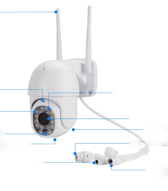 
Waterproof and dustproof home camera monitor wifi remote mobile phone 