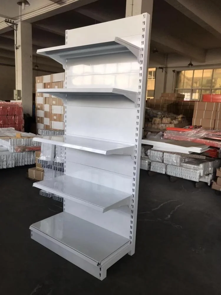 
Best selling China supplier back panel white color supermarket shelf 