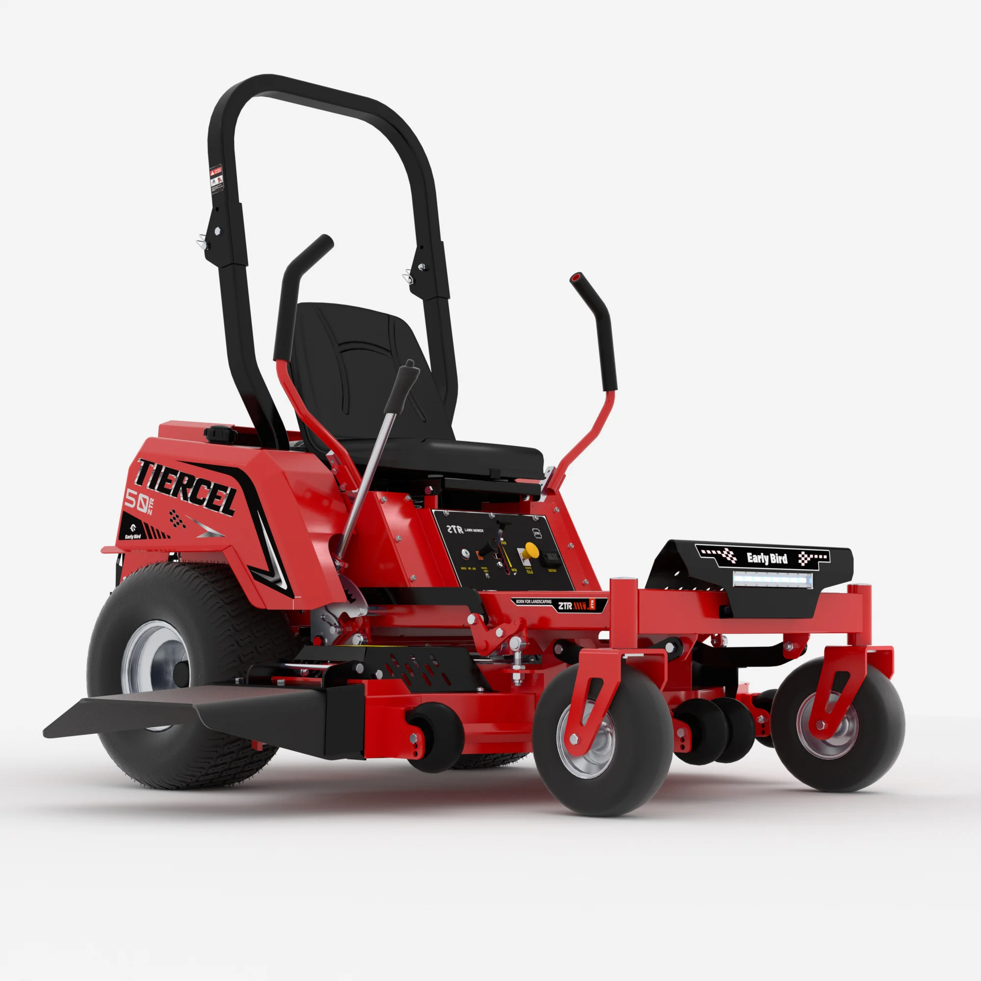 China Manufacturer OEM ODM 50 Inch Zero Turn Riding Lawn Mower Tirecel ZTR-TZ 24C50 Compact ZTR Mower