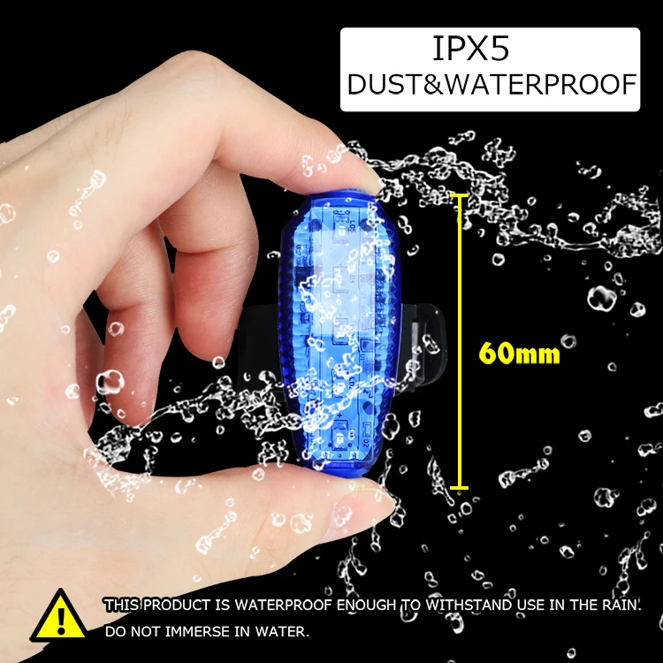 Wholesale USB Rechargeable Bright Bike Safety Light Cycling Tail Light LED Bicycle Rear Light for cycling running