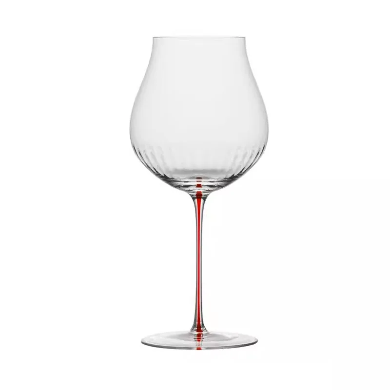 Wholesale Large capacity Bordeaux grape crystal glass goblet